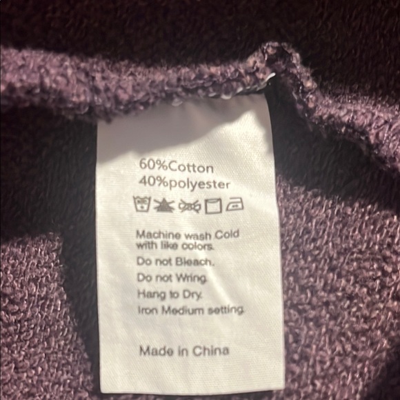 Michelle Mae Brown Zip-Up Jacket Knit kangaroo pockets Sz M - Picture 8 of 10